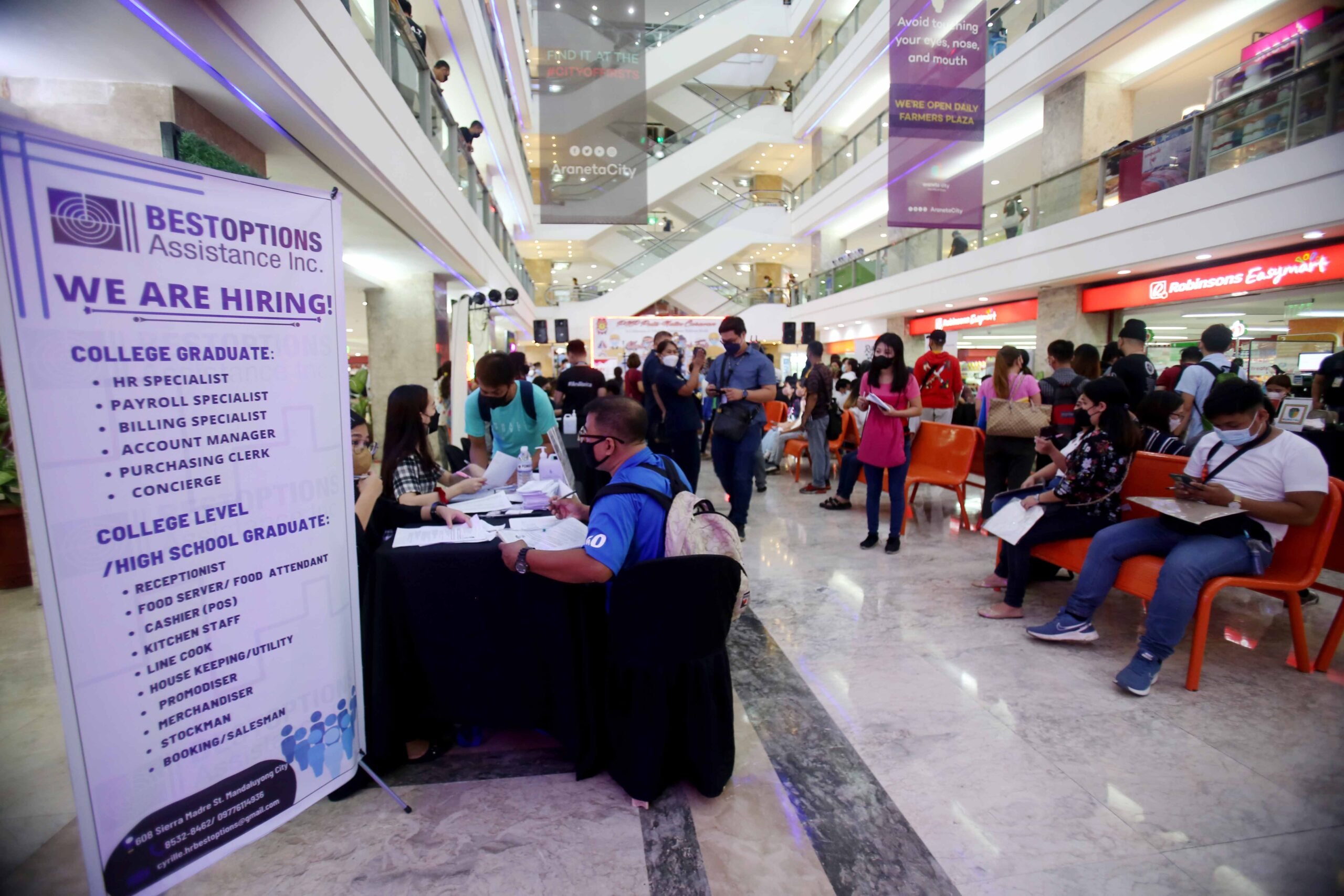 Unemployment steady at 4.4% in December – PSA