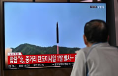 North Korea fires ballistic missile over Japan