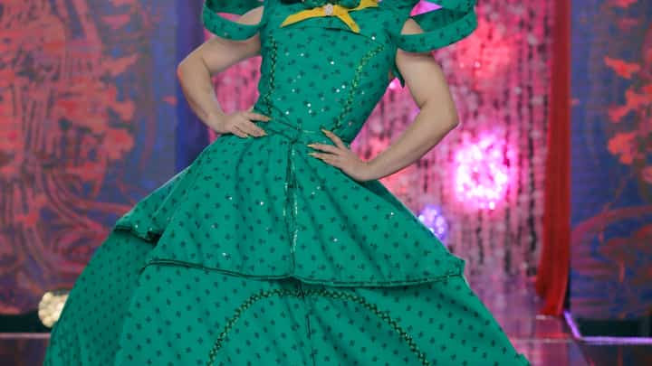 PHOTOGRAPH COURTESY
OF WORLD OF WONDER
Precious Paula Nicole in her Bongga Camp Day
look.