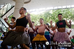 Cross-dressing gimmick of student-athletes draws criticism
