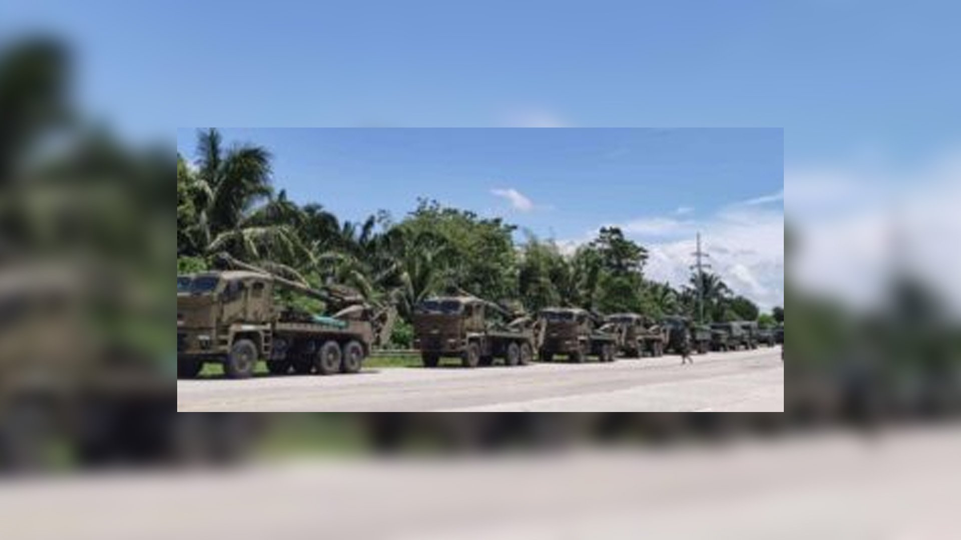 ATMOS  self-propelled howitzers arrive  in Mindanao
