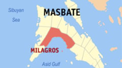 Karagatan sa Milagros, Masbate may red tide