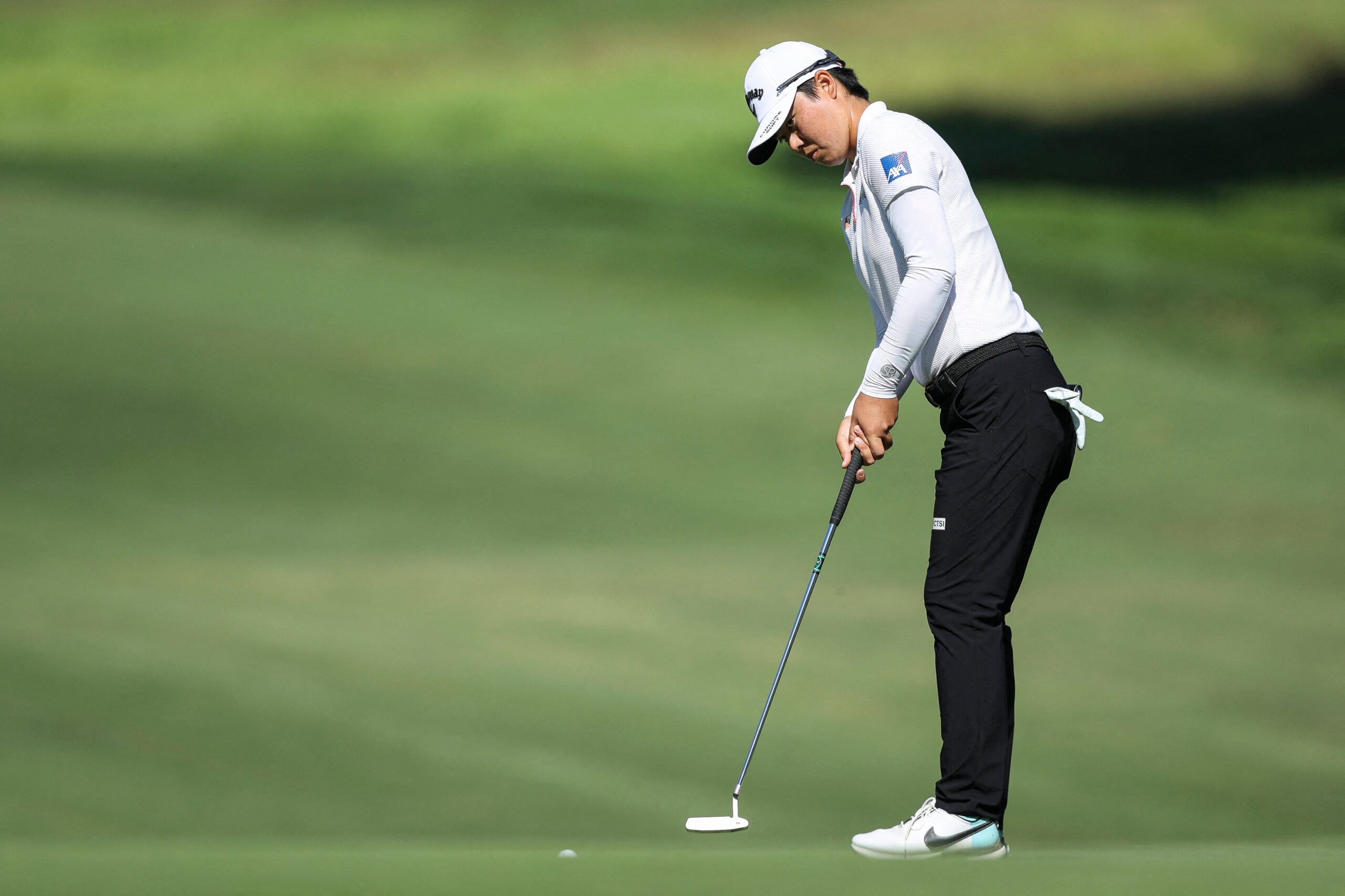 YUKA Saso catches fire in the third round of the BMW Ladies Championship in South Korea, firing a seven-under-par 65. |  Meg Oliphant/AGENCE FRANCE-PRESSE