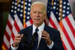 Biden playing coy on reelection