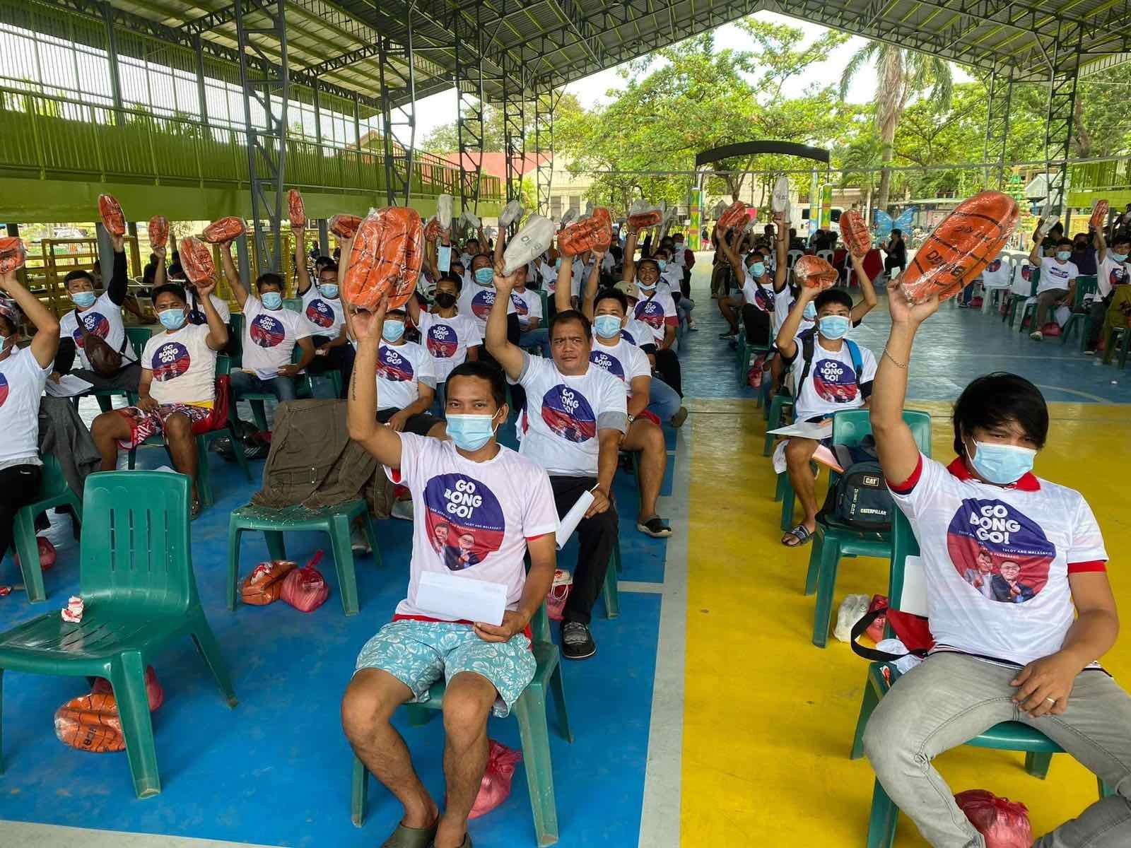 Struggling residents in Zamboanga City receive aid from Bong Go