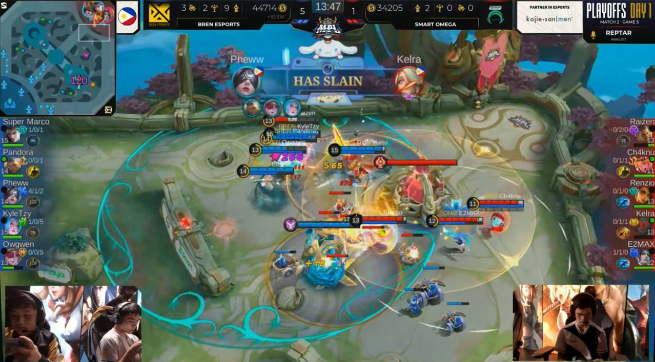 Bren Esports stuns Omega