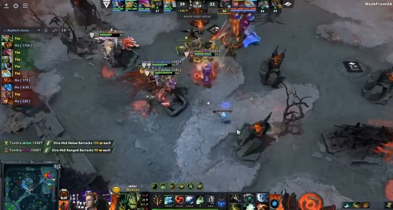 Tundra sweeps Team Secret, rules TI 11