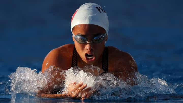CHLOE Isleta is on a roll as she breaks two more national records in the FINA Swimming World Cup 2022 in Toronto. Photo by Maddie Meyer / GETTY IMAGES NORTH AMERICA / Getty Images via AFP