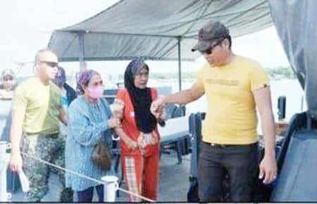Passengers, crew rescued at sea