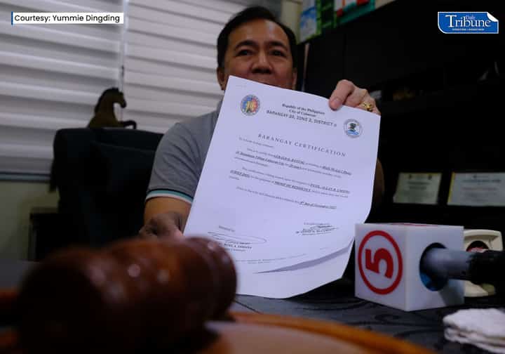 Bantag not at home to receive subpoena