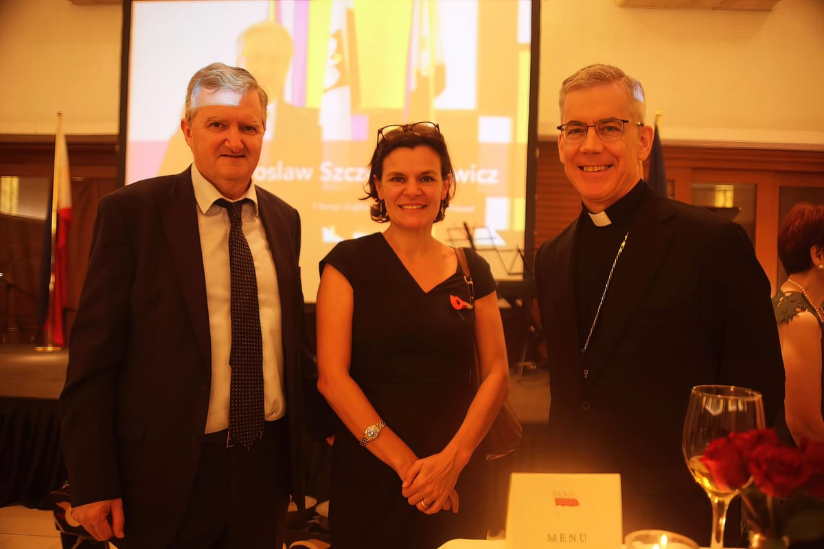IRELAND Ambassador to the Philippines William Carlos, United Kingdom Ambassador to the Philipines Laure Beaufils, and Ambassador of the Holy See/Vatican Archbishop Charles J. Brown.
