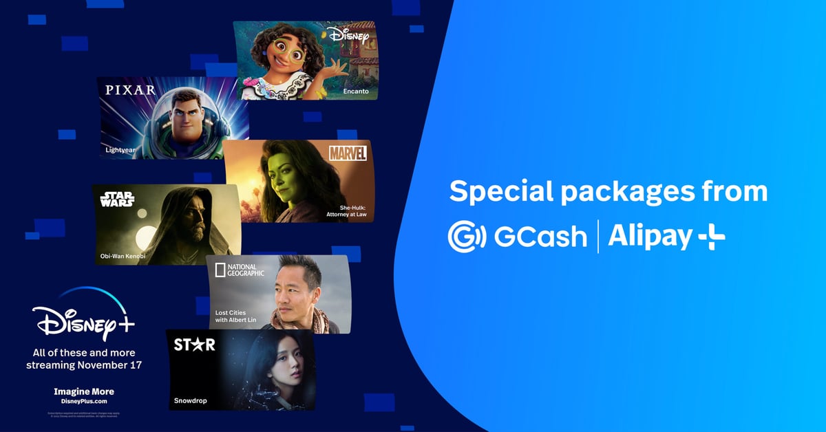 Get Disney+ streaming service via Gcash