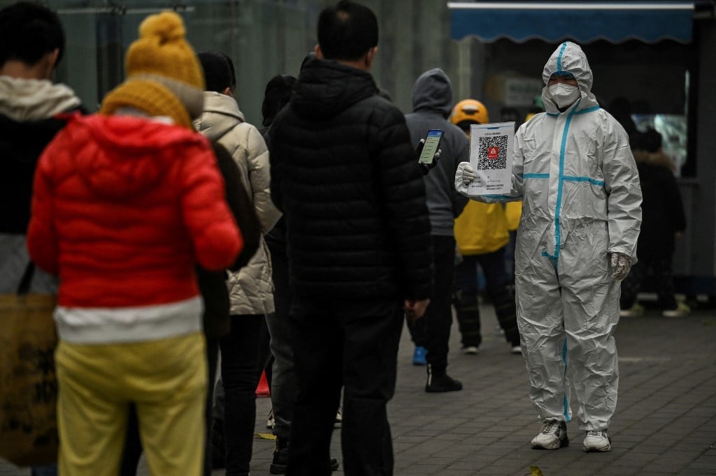 Beijing sees record Covid cases as China outbreak spirals