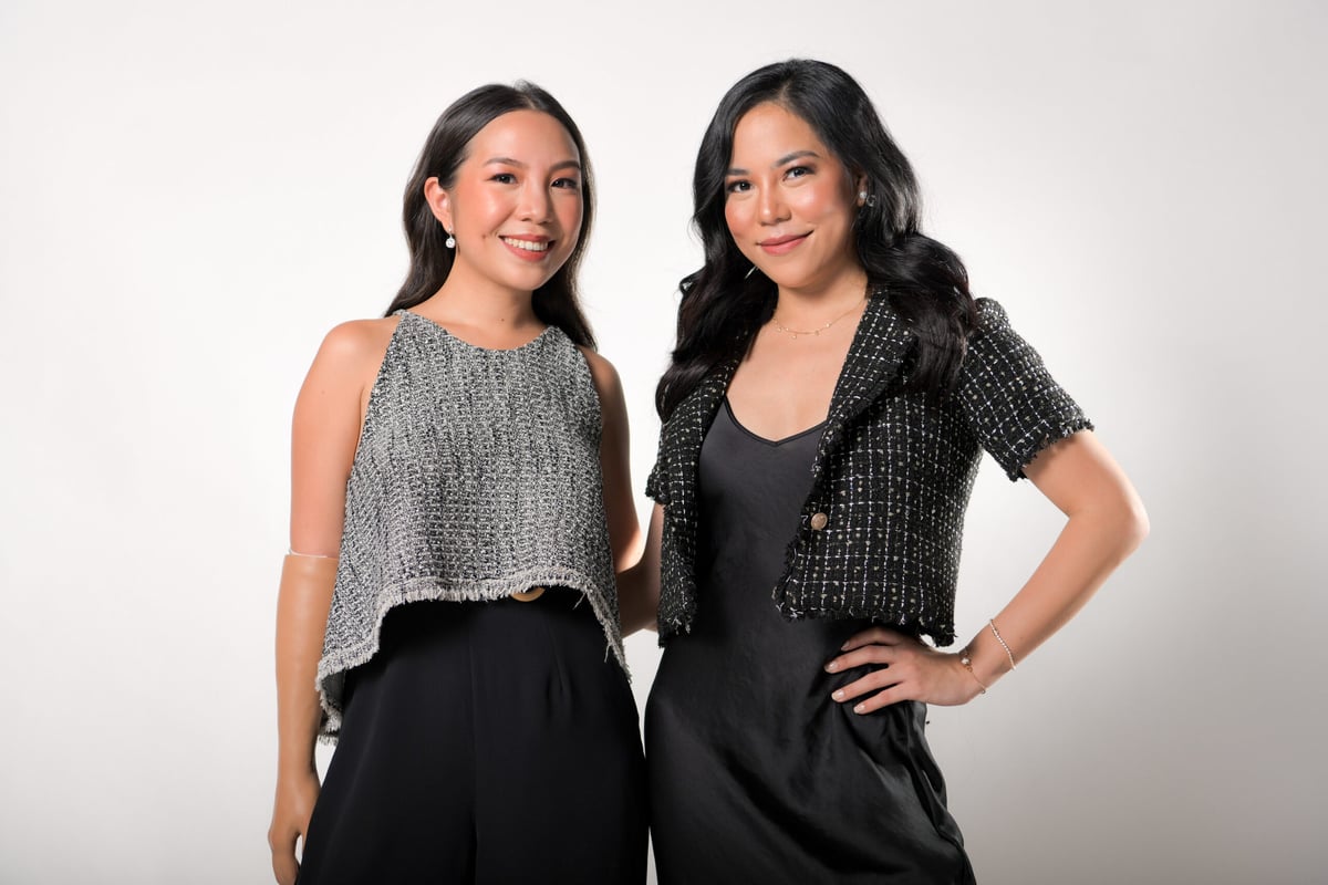 photograph courtesy of Beauty Buddy<br />Beauty Buddy founders Pia Trinidad (COO) and Victoria Riingen (CEO).