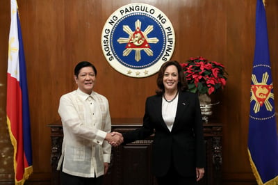 US VP Harris vows ‘unwavering’ commitment to Philippines