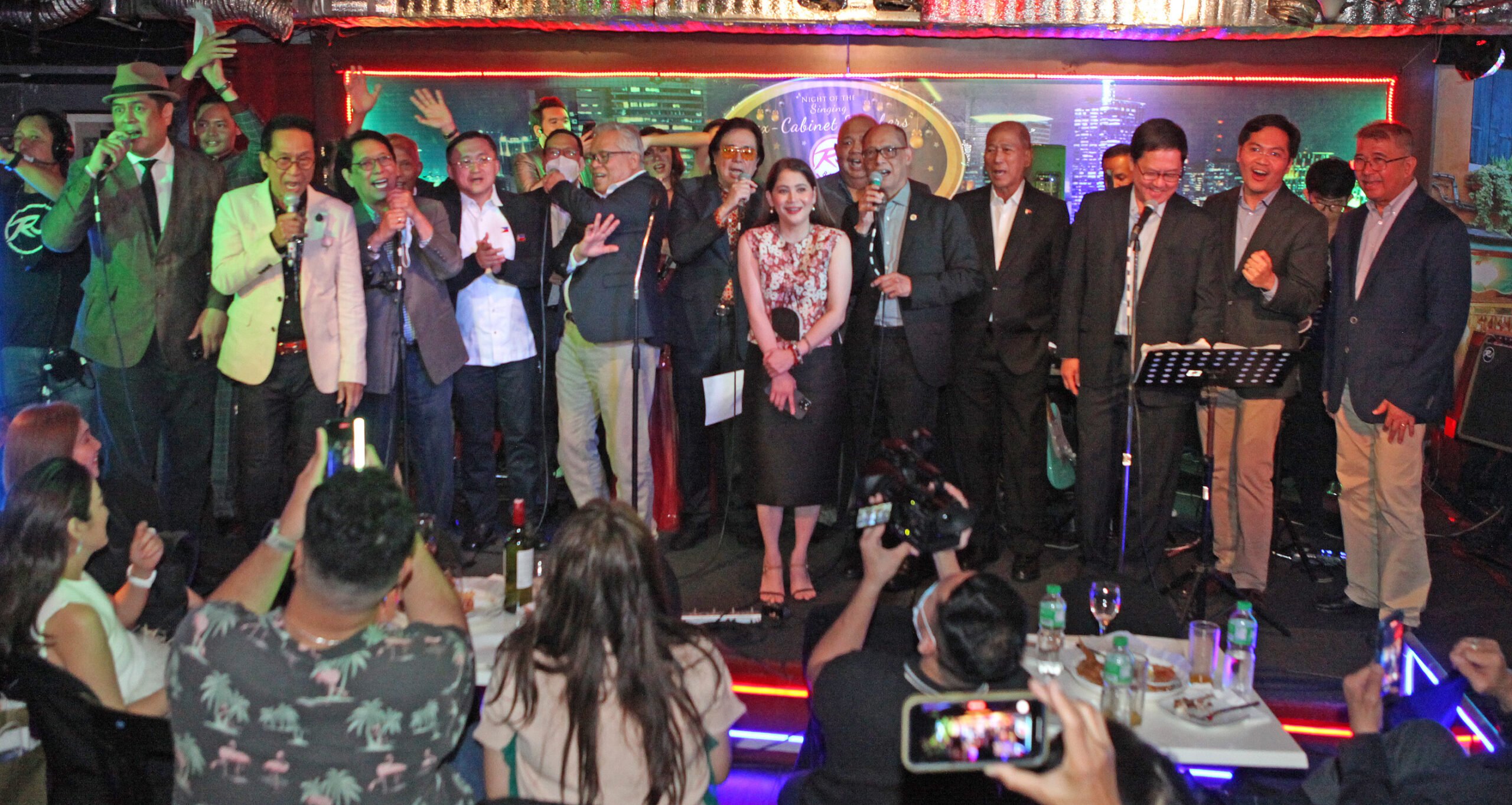 A ‘hard day’s night’: Duterte’s ‘ex-men’ sing their hearts out