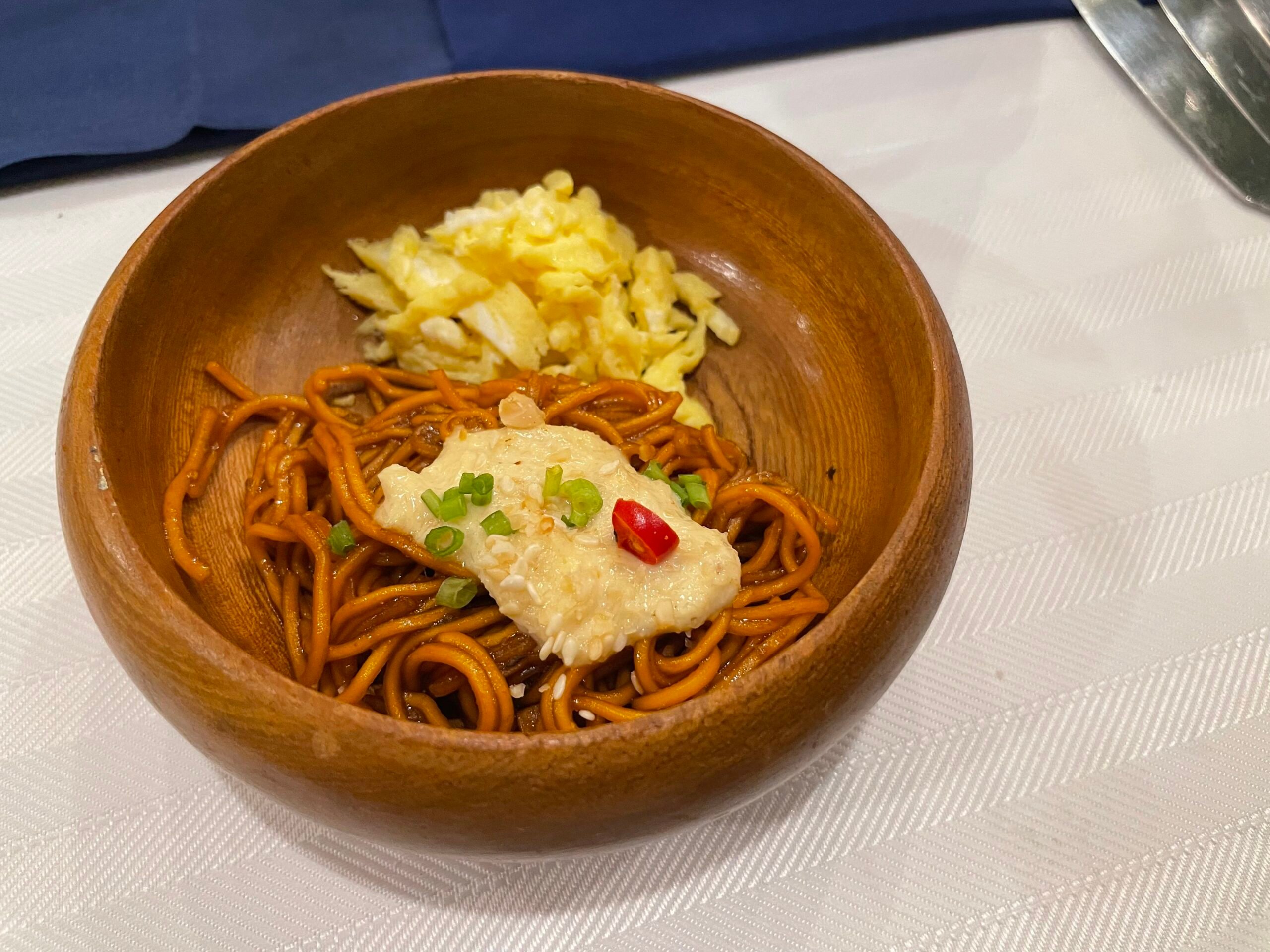 Mouth-amusing goodness:  PAL’s new business-class meal