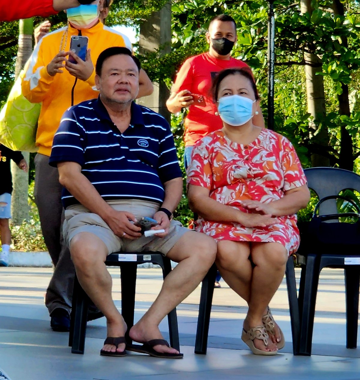 Iloilo City Mayor Jerry Treñas and his wife graced the Pride march and lent his support.