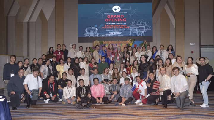 The PartnerHero team at the opening of the company's Cubao office. (Photo courtesy of PartnerHero)