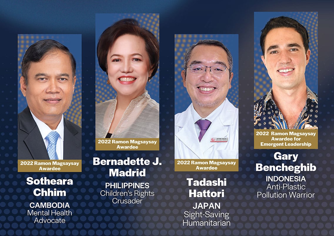 2022 Ramon Magsaysay Awardees to inspire youth leaders via public forum