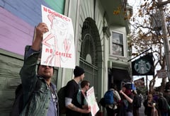 Starbucks staff go on strike in US stores over labor talks
