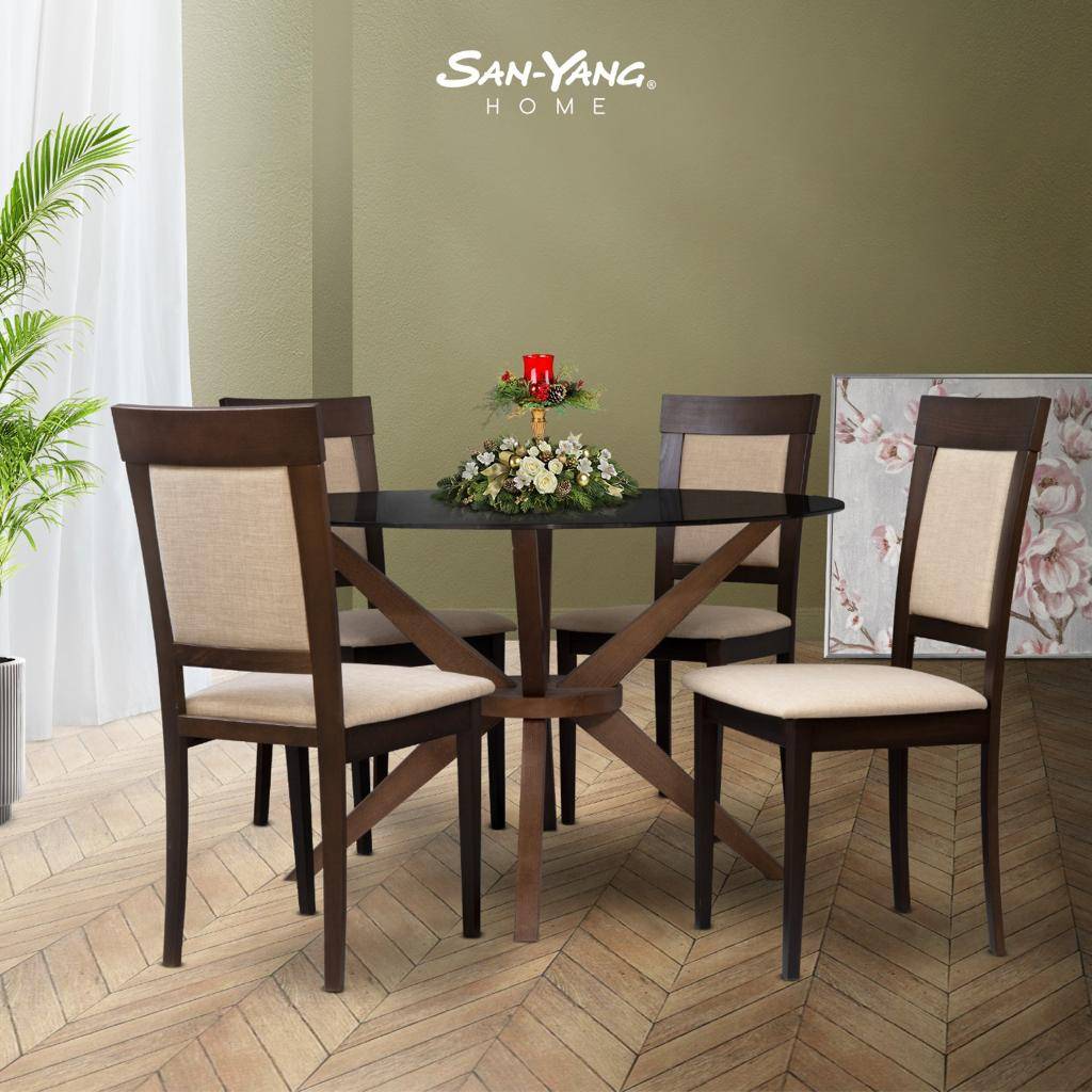 Dining tables at San-Yang Home start at a little over P2,000 for a two-seater.