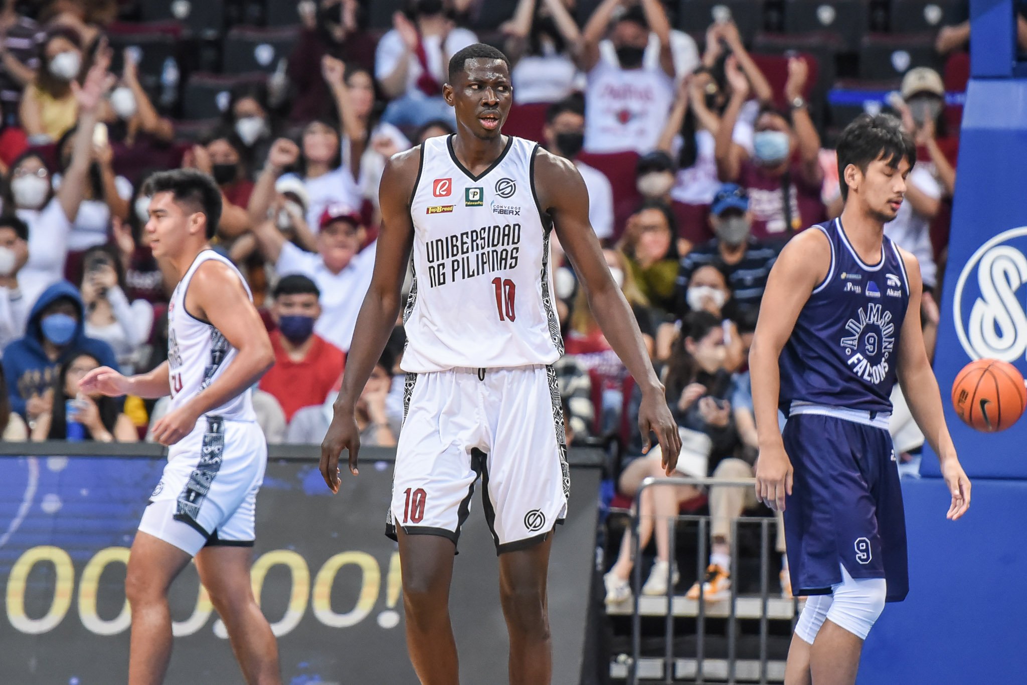 Diouf stands tall for Maroons