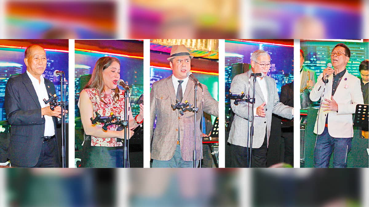 (from left to right) Delfin Lorenzana, BERNADETTE Romulo-Puyat, MARTIN Andanar, Teodoro Locsin Jr., Salvador Panelo