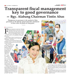 Transparent fiscal management key to good governance