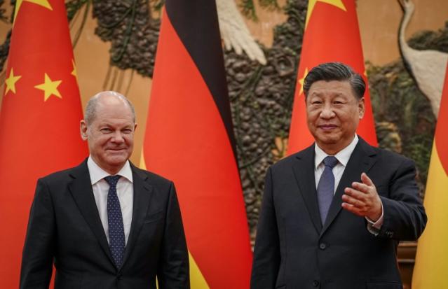Xi, Scholz hold controversial summit