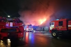 13 dead in Russian cafe fire