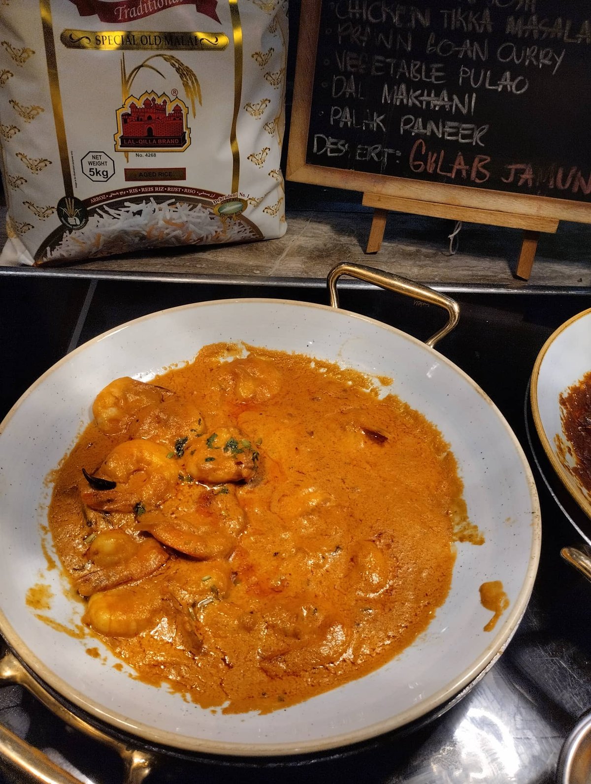 Indian Seafood Curry.