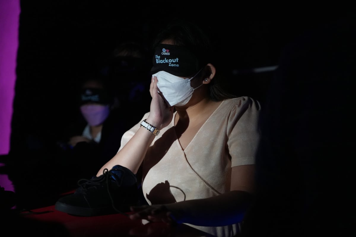 Exhibit lets people experience being blind and deaf