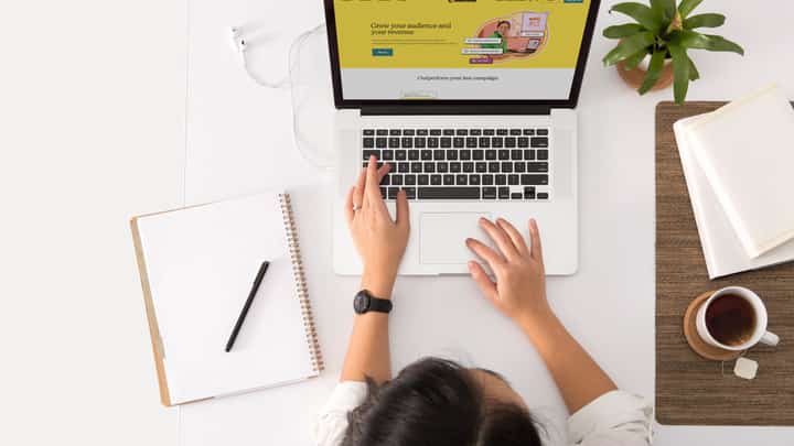 IN a few clicks, grow a business. | PHOTOGRAPH COURTESY OF UNSPLASH/MAILCHIMP