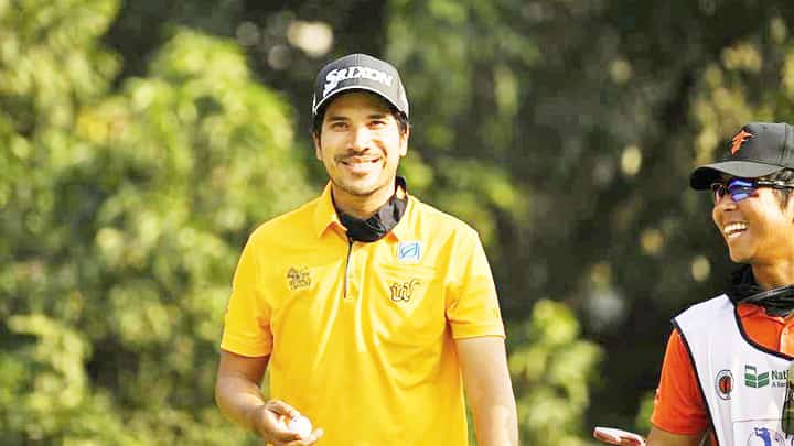 Thai Itthipat Buranatanyarat marks return to form at the Bangladesh Open in Dhaka, Bangladesh Thursday. | Asian tour news