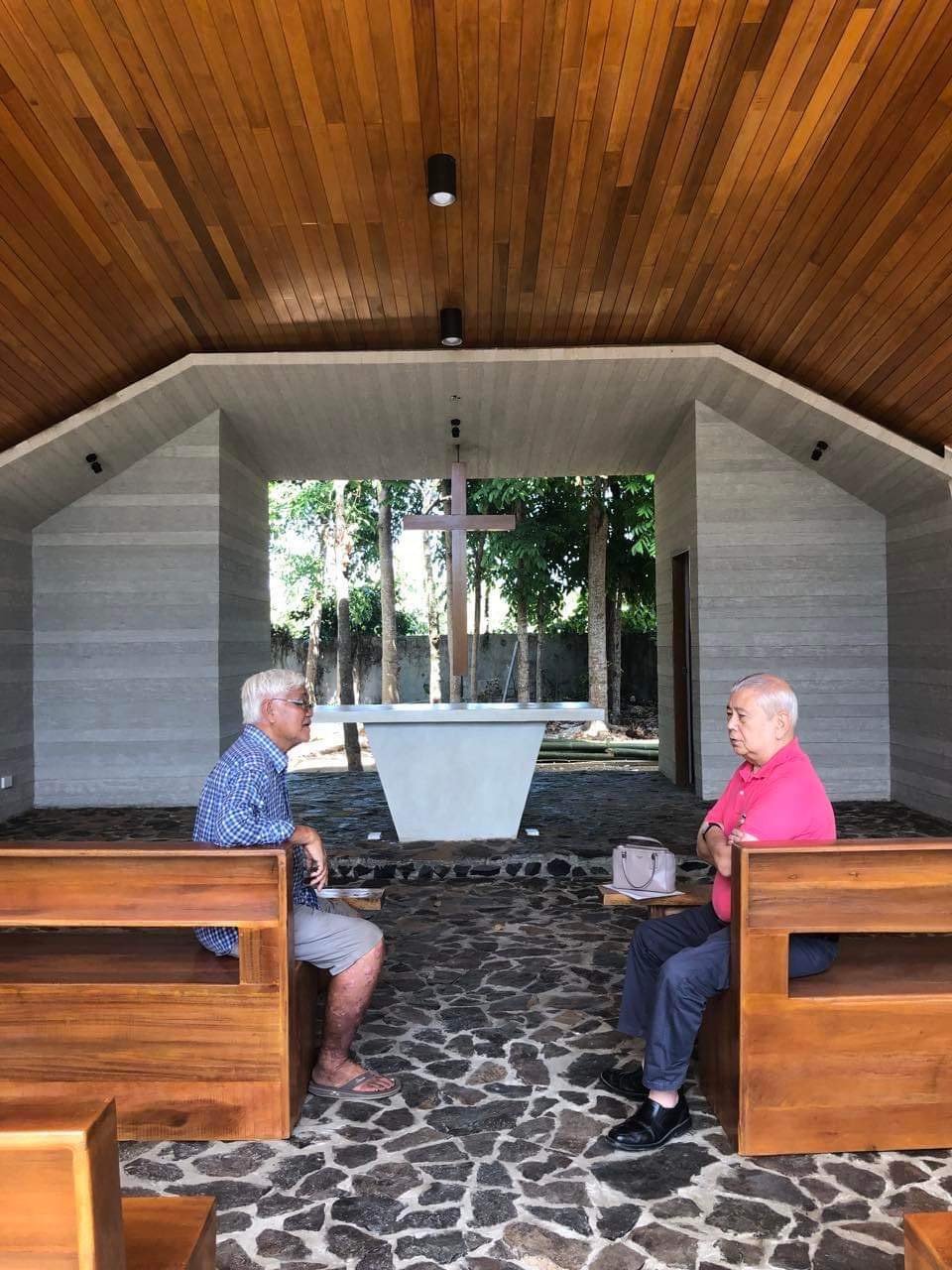 THE giving duo, Tony Meloto and Bobby Joseph.