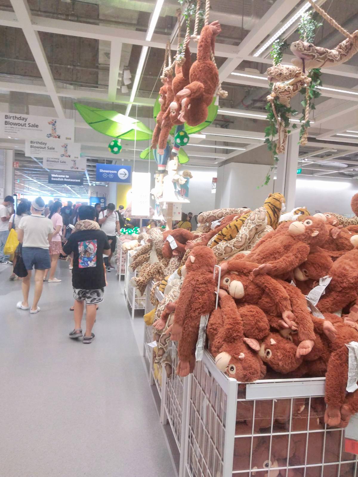 CUDDLY toys for the kids and kids-at-heart.