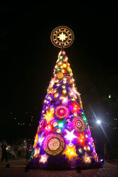Pico de Loro lights up sustainable Christmas tree