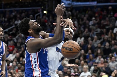 Wizards end 76ers’ NBA win streak, Lakers snap skid