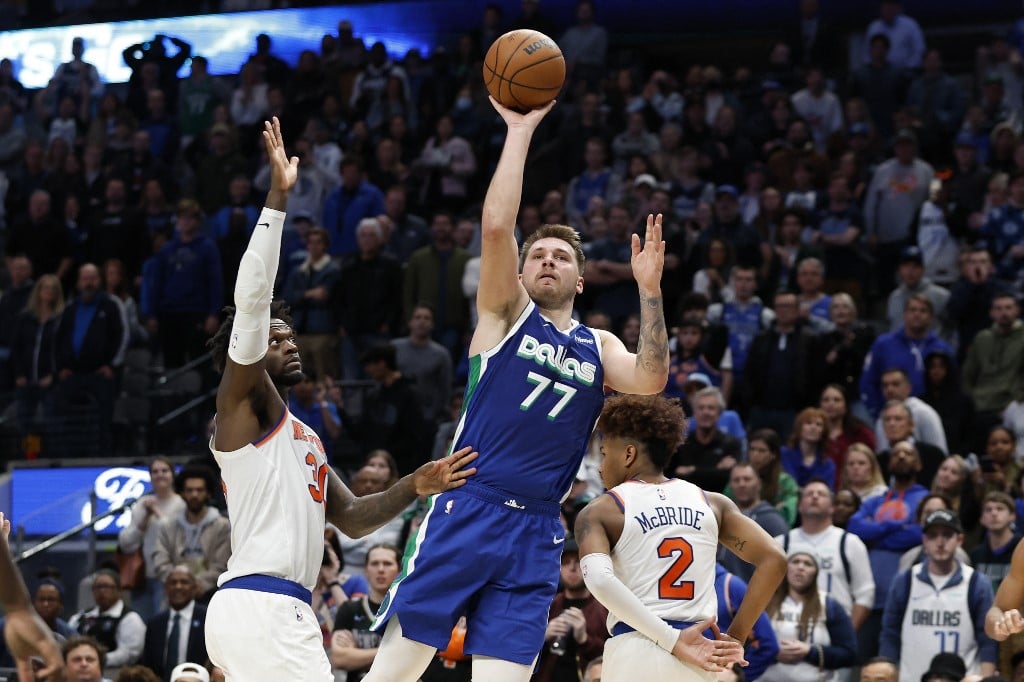 Doncic’s historic triple-double carries Mavs past Knicks