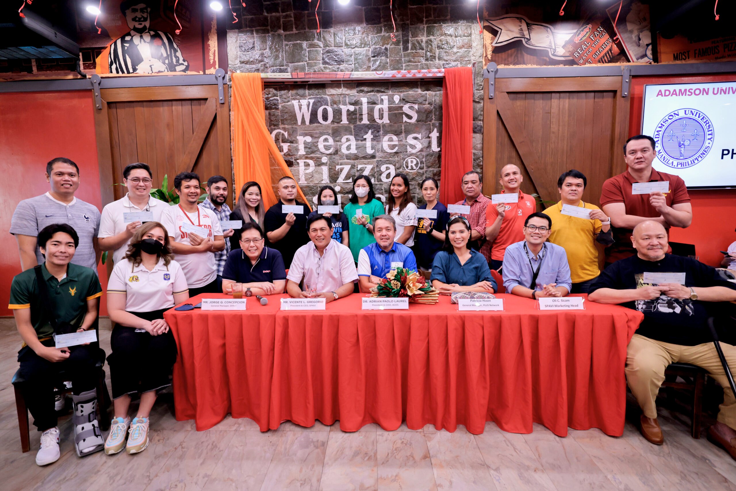 Shakey’s, ACES boost college volleyball programs