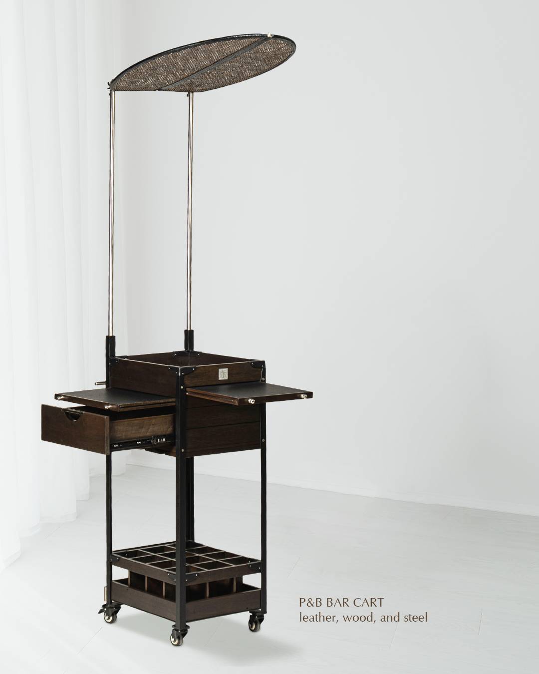 Prizmic & Brill Bar Cart.