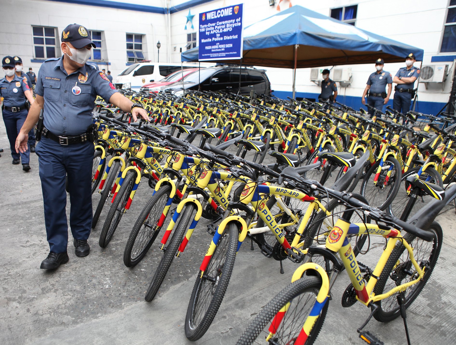 MPD gets 100 patrol bicycles