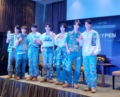 Hot K-pop group Enhypen glad to meet Pinoy fans