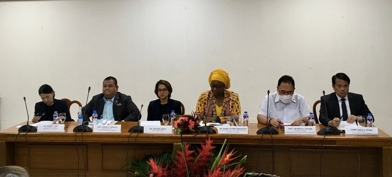 Non-politicized visits of UN human rights officials beneficial to PHL