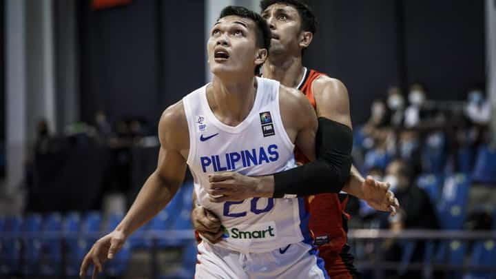 Justine Baltazar is expected to be chased by Converge if ever he decides to join the PBA Annual Rookie Draft. Photo courtesy of FIBA