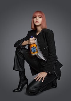 Blackpink’s Lisa glams up Chivas 18 limited -edition bottle