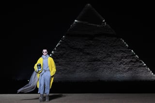 Egypt dusts off pyramids for fashion, pop, and art shows