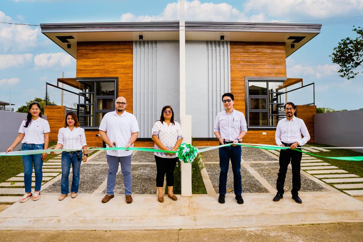 Photographs courtesy of DTDC<br />From left: Niña Elpa, Don Tim's head of finance, Grace Malingin, head of project development and innovation, architect Niño Gajasan, principal consultant, LINKAGES real estate planning and design, Engr. Marilou Tibayan, head of Alfonso municipality engineering Office, CEO Audric Leong, and Atty. Joey Melgarejo from the legal department.