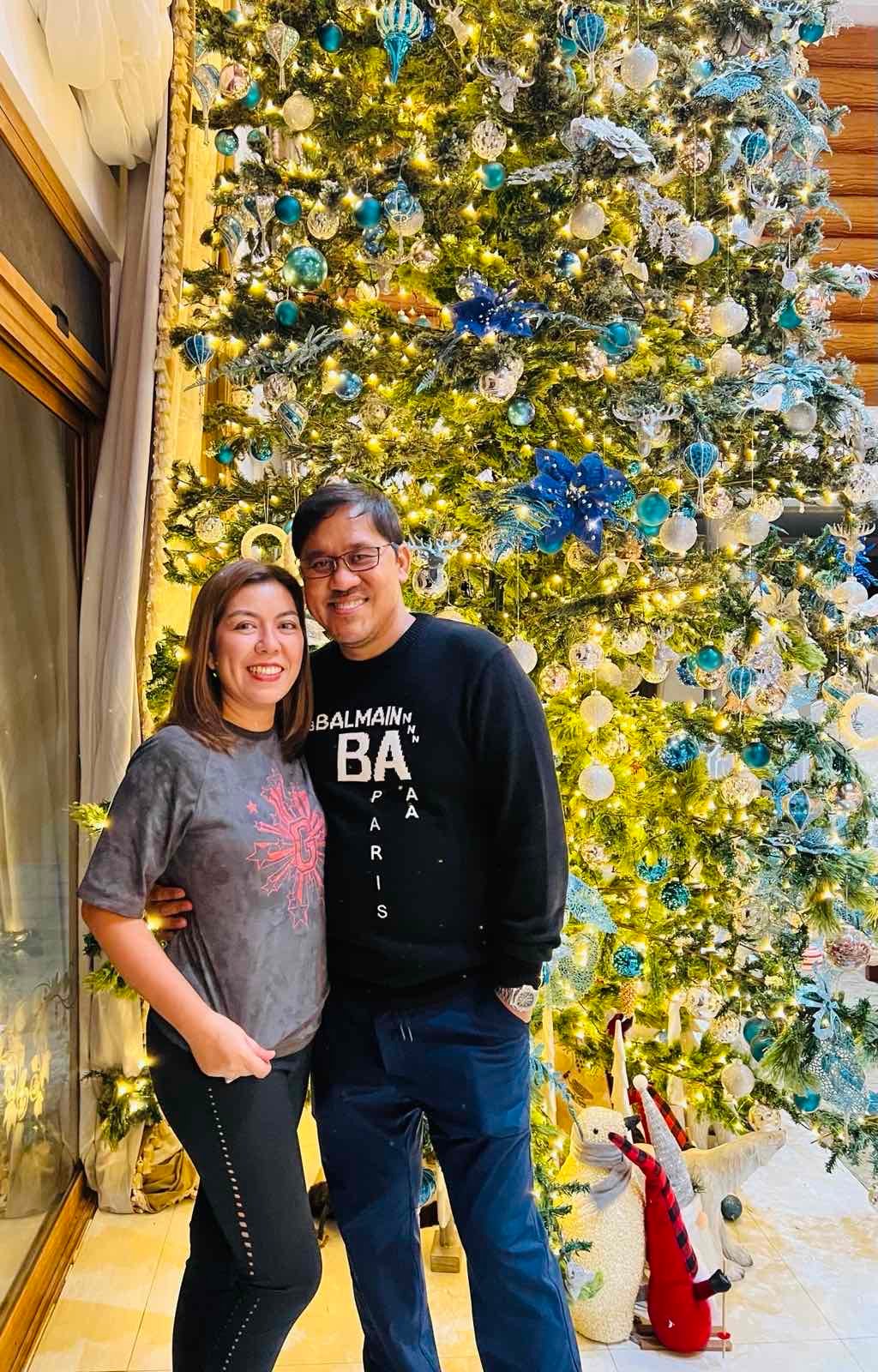 NATHANIEL and Fely Pajela — grateful for life's blessings.
